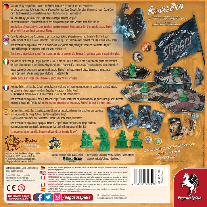 Pegasus Spiele 57701G - Armata Strigoi: Resurrection (Erweiterung)