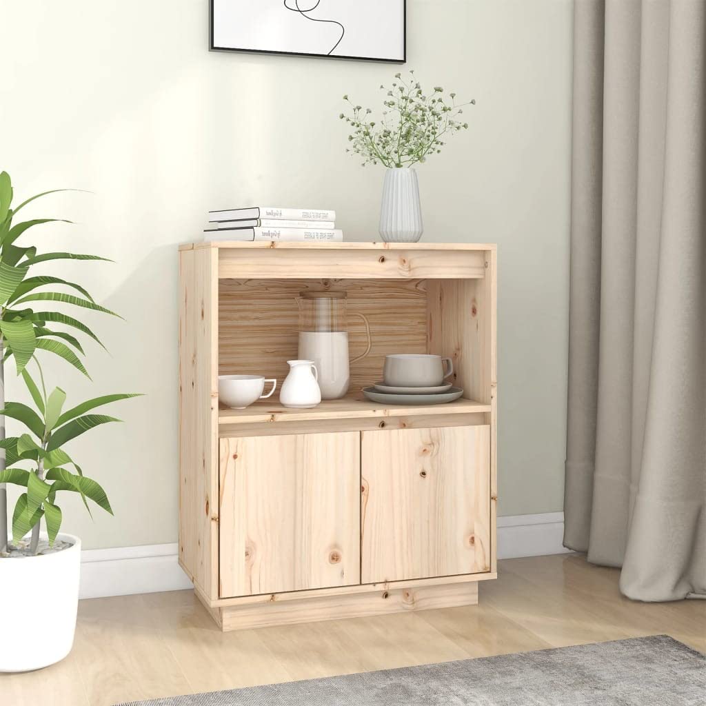 FIRBNUS Aufbewahrungsschrank 60x34x75 cm Bücherschranks Beistellschrank Beistelltisch Badezimmerschr