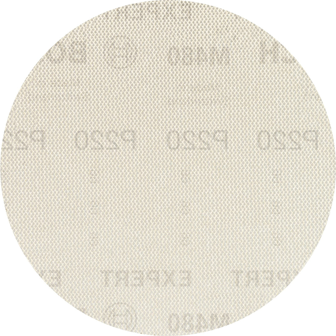 Bosch Accessories 50x Expert M480 Schleifnetz (für Hartholz, Farbe auf Holz, Ø 150 mm, Körnung 220,