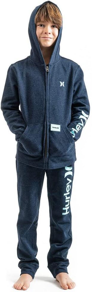 Hurley Jungen Hrlb Naturals Full Zip Po Sweatshirt 10 Jahre Uu7, 10 Jahre Uu7