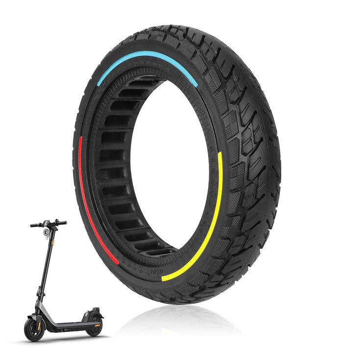 HPGAAVD 10×2.125 E Scooter Solid Reifen，10 Zoll Vollgummireifen e scooter für Ninebot F20 F25 F30 F4