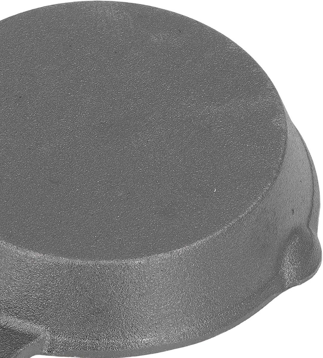 14cm Gusseisenpfanne, Rund Grillpfanne Gusseisen Pfanne Bratpfanne mit Griff Kochen Eisenpfanne für