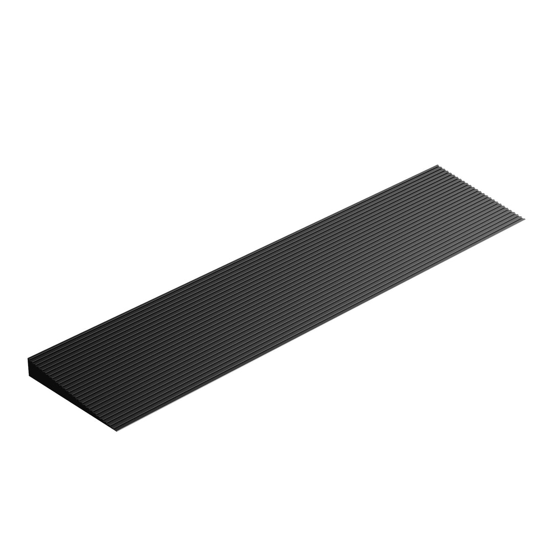 Türschwellenrampe 35x200x900mm für Rollstuhl & Rollator, Vollgummi, rutschfeste Oberfläche, kürzbar