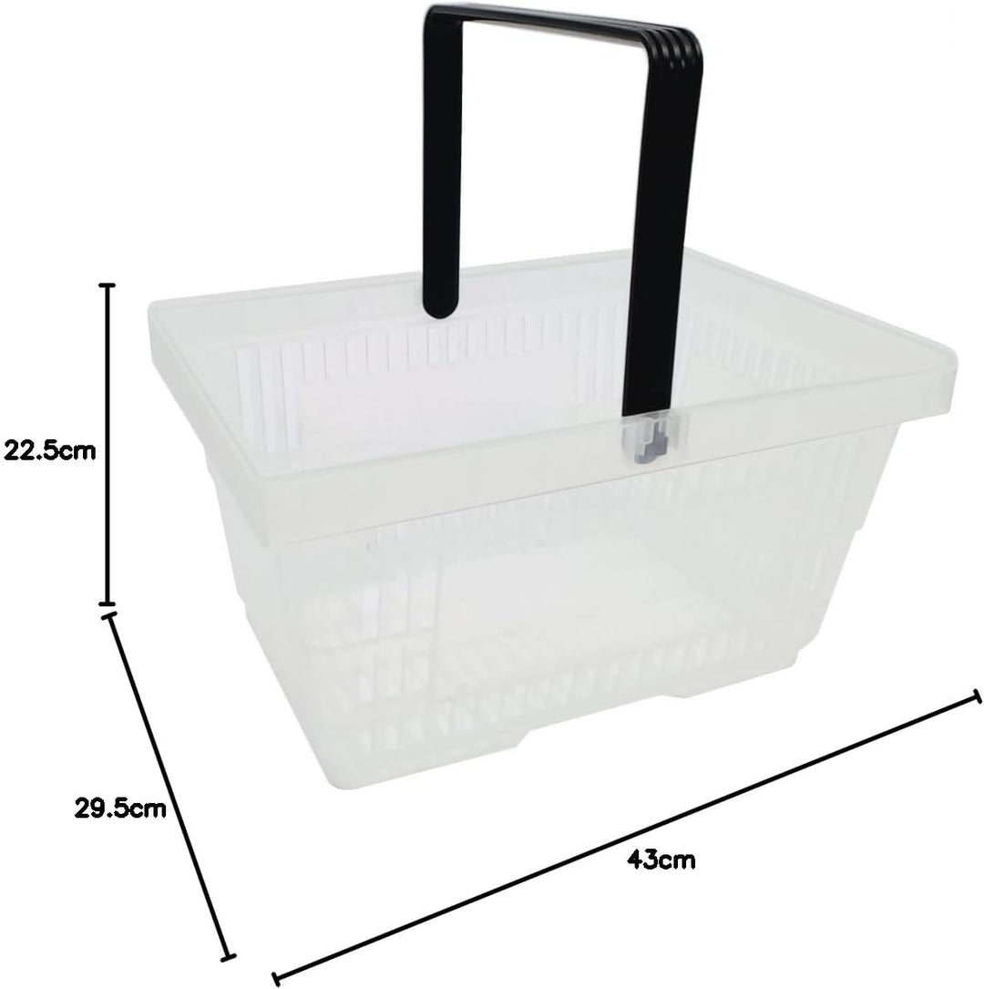 gebar – Einkaufskorb 22 Liter 1 Griff, Verkaufs-, Einkaufs- Körbe, Korb 22L Shopping Basket, Trageko