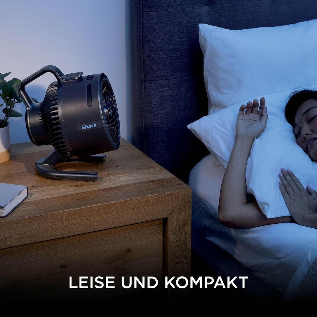 Shark FlexBreeze HydroGo – Leistungsstarker Nebelventilator, Kühlung im Innen- und Aussenbereich, Le