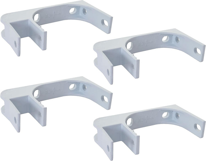 Mendler 4er-Set Deckenhalterung für Markise T792, Wandhalterung Deckenmontage Adapter