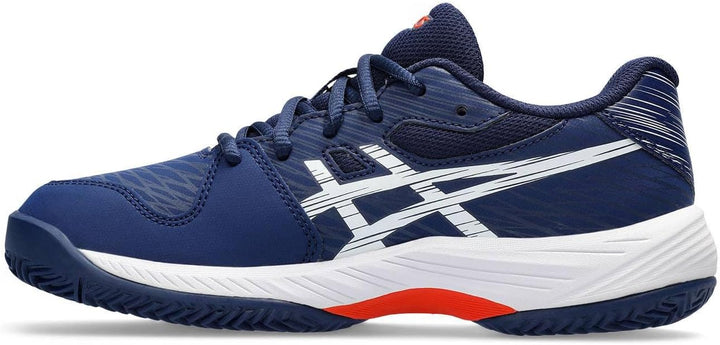 ASICS Jungen Gel-Game 9 Gs Clay/Oc Sneaker 40 EU Blue Expanse White, 40 EU Blue Expanse White