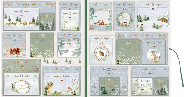 Coffee-Table-Adventskalender – Zauberhafte Weihnachtszeit: 24 Gedichte, Geschichten & Gedanken, Kale