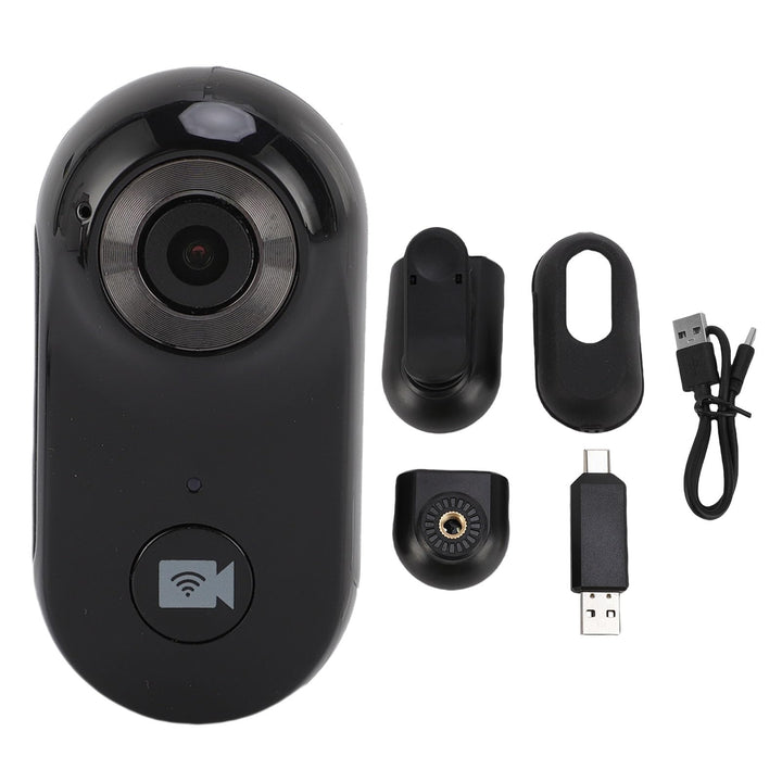 BuyWeek Daumen Action Cam 1080P WLAN, Mini Bodycam Tragbare Körperkamera Haustier Aktion Kamera mit