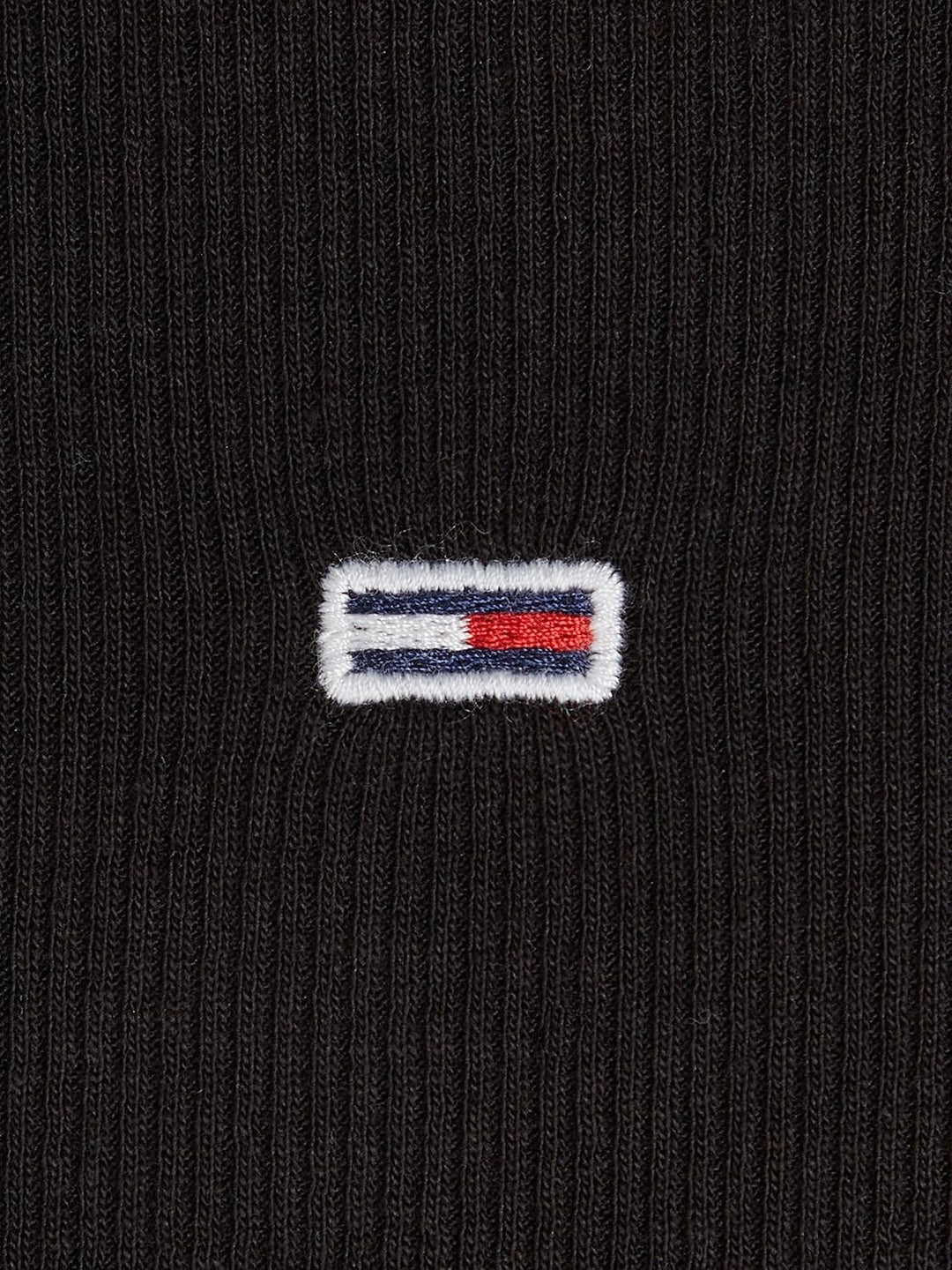 Tommy Jeans Damen Tjw BBY Essential Rib Ls Dw0dw14277 Langarm Strickoberteile XXS Schwarz, XXS Schwa