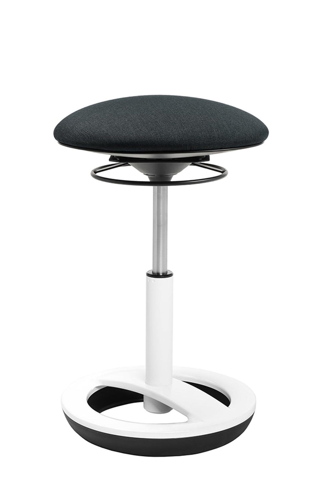TOPSTAR Sitness Bob höhenverstellbarer Bürohocker, ergonomischer Arbeitshocker, drehbarer Sitzhocker
