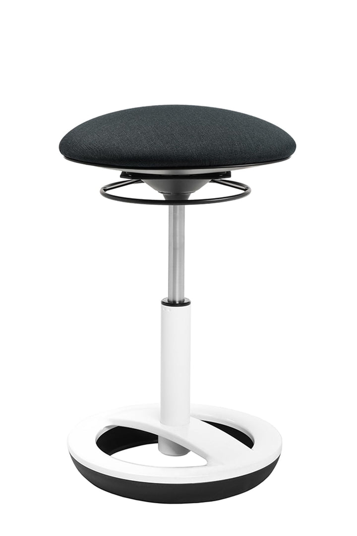 TOPSTAR Sitness Bob höhenverstellbarer Bürohocker, ergonomischer Arbeitshocker, drehbarer Sitzhocker