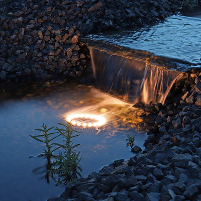 CLGarden Fontänenbeleuchtung LED Ring LEDR20 Beleuchtung für Fontäne Schaumsprudler Wasserspiel Spri