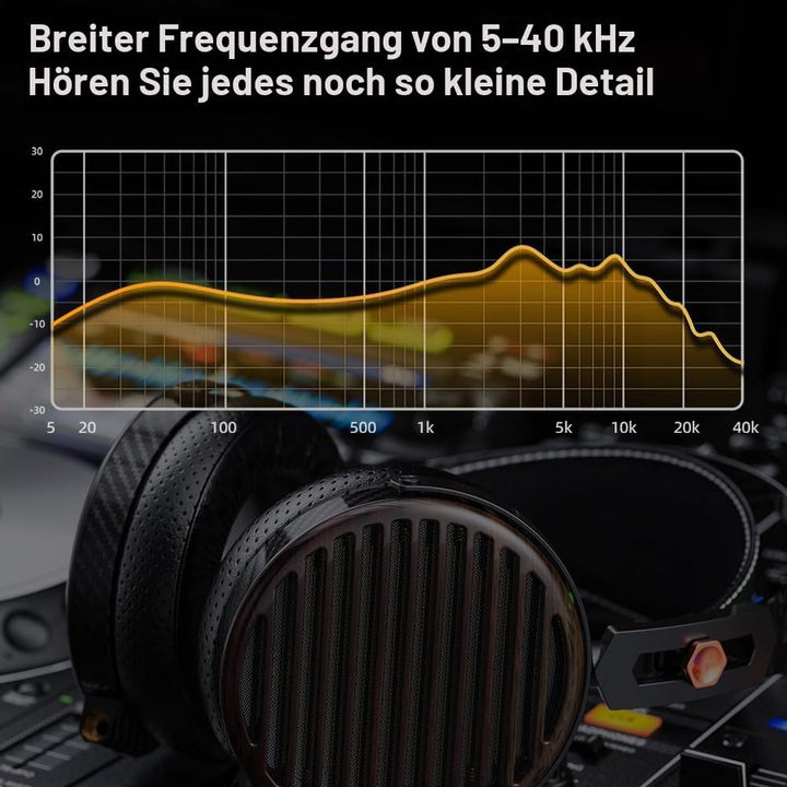 FiiO FT7 Flagship Over-Ear-Kopfhörer mit offener Rückseite