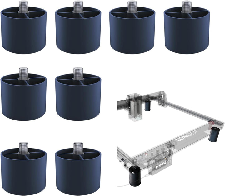 Longer 8Pcs Laser Engraver Raiser Laser B1 Engraving and Cutter Machine, Laser Engraving Machine Ris