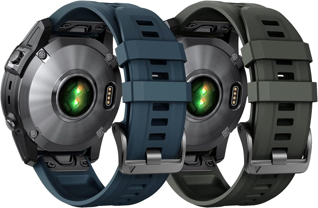 Armband für Garmin Fenix 7 Pro/6 Pro/EPIX 2 Armband, 22mm Quick Fit Ersatzarmband für Fenix 6/5/EPIX