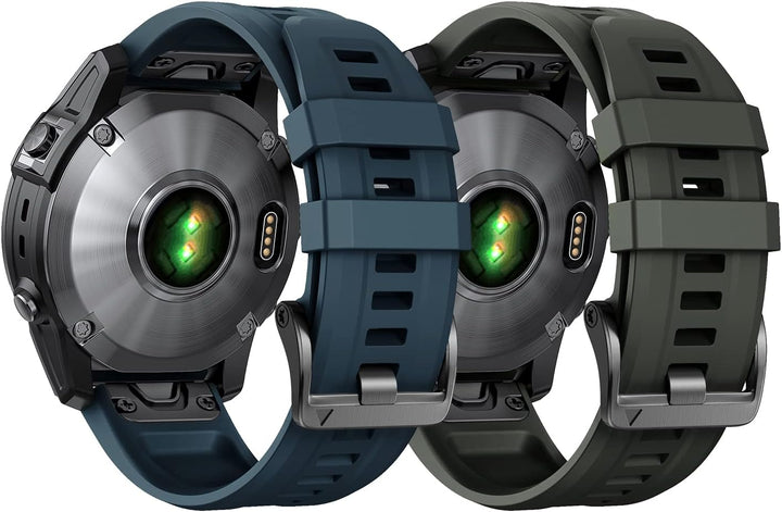 Armband für Garmin Fenix 7 Pro/6 Pro/EPIX 2 Armband, 22mm Quick Fit Ersatzarmband für Fenix 6/5/EPIX