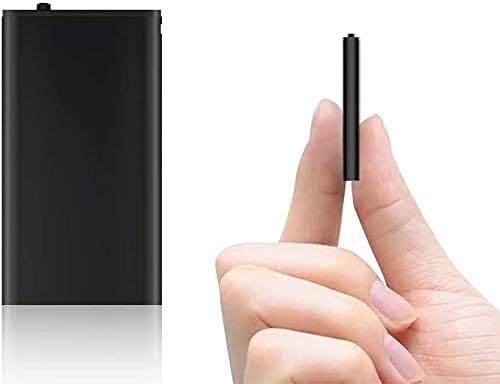 Mini Digitales Diktiergerät |16GB Audio Aufnahmegerät mit Stimmenaktivierung |192Stunden | One-Touch
