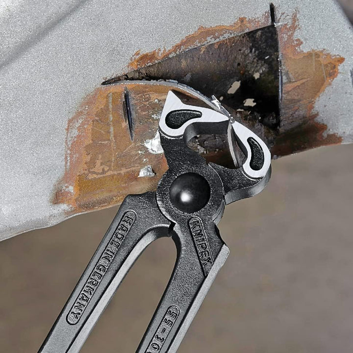 Knipex Hufbeschlagzange (Karosserieabreisszange) schwarz atramentiert 300 mm (SB-Karte/Blister) 55 0