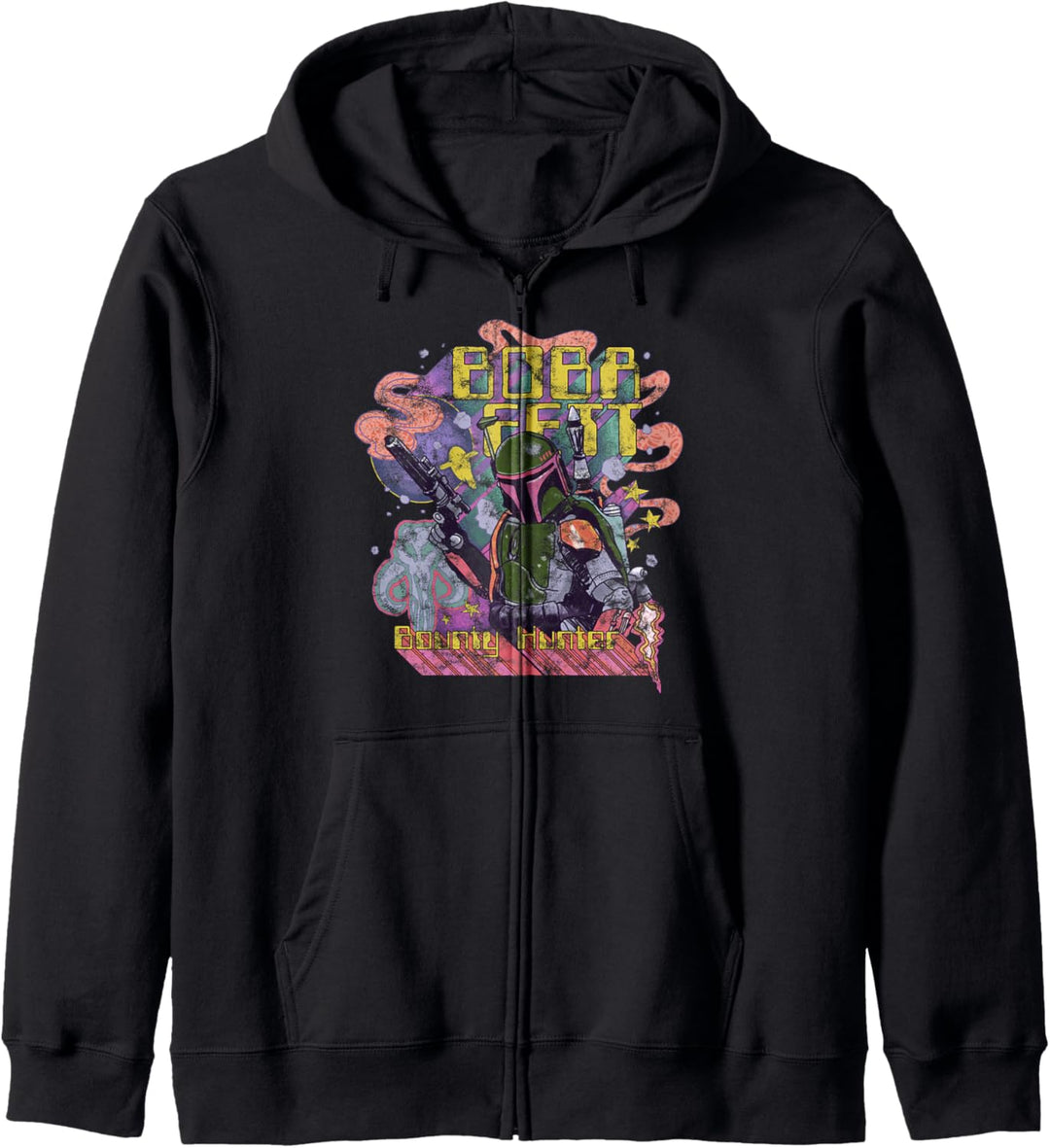 Star Wars Psychedelic Boba Kapuzenjacke