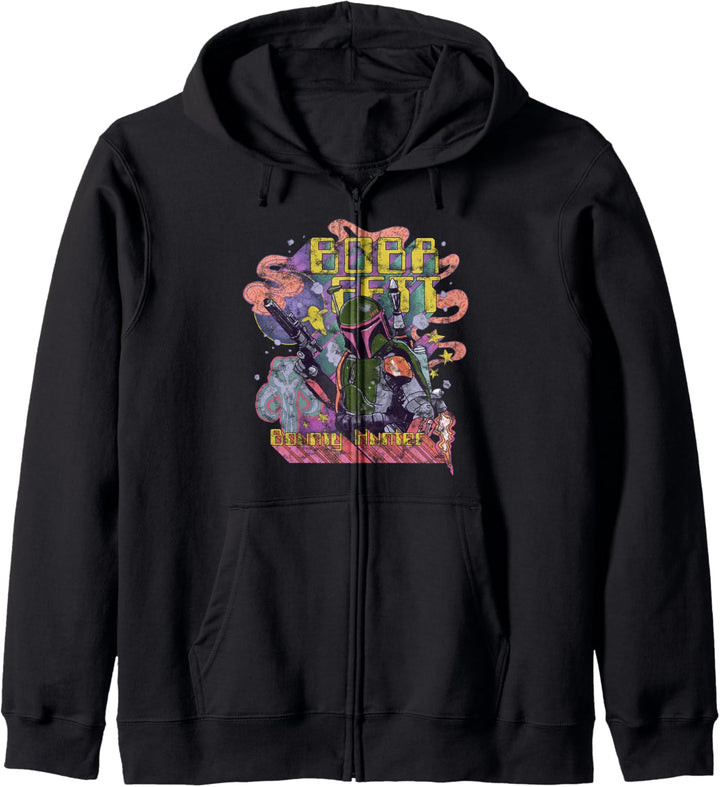 Star Wars Psychedelic Boba Kapuzenjacke