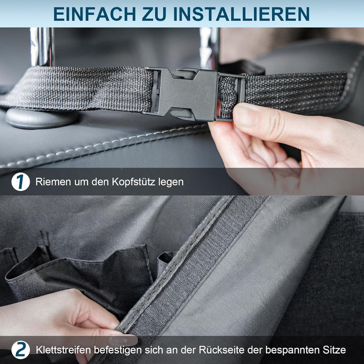 Auto Organizer – Praktische Kofferraumtasche mit 8 Fächern für mehr Ordnung im SUV