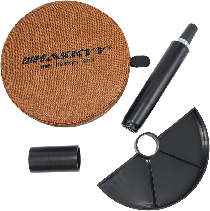 Haskyy Werkstatthocker Rollhocker | Höhe 430-580mm I Sitz Geleinlage | Werkstatt-Arbeits-Hocker-Stuh