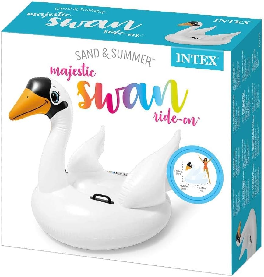 Intex Aufblasbares Spielzeug Schwan 130 x 102 x 99 3.Pequeño, 3.Pequeño