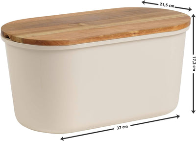 ECHTWERK Brotkasten “FRESH“, Brotbox, Brotaufbewahrung, Platzsparende Aufbewahrungsbox, Brotkorb mit