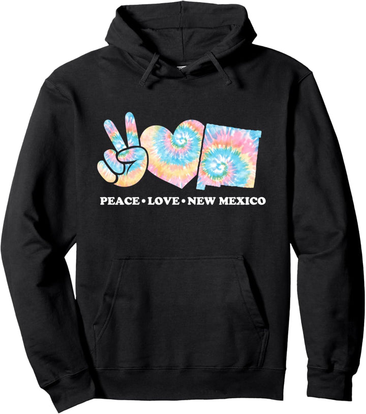 Peace Love New Mexico Pullover Hoodie