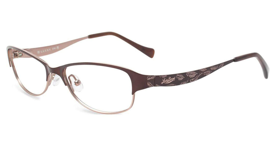 LUCKY BRAND Eyeglasses TICKLE Brown 46MM