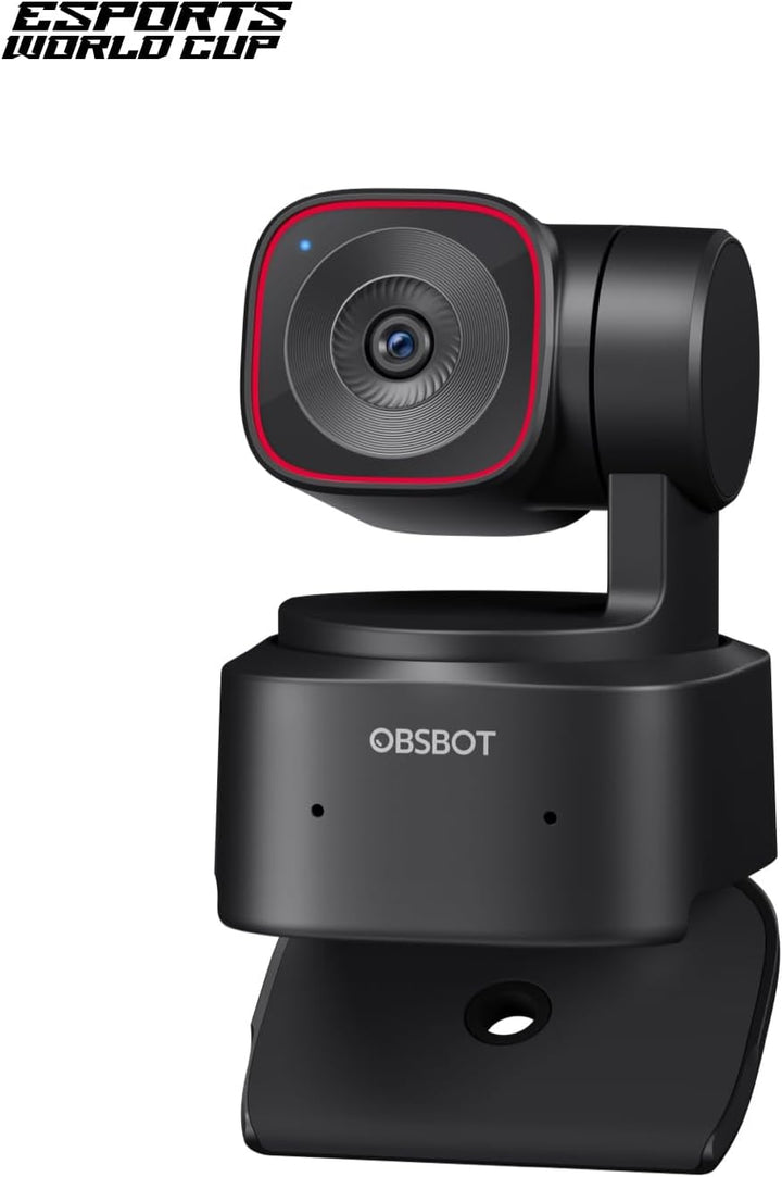 OBSBOT Tiny 2 Lite - 4K Webcam PTZ KI Tracking Streaming Kamera, Webcam mit Mikrofon, 1/2" Sensor, H