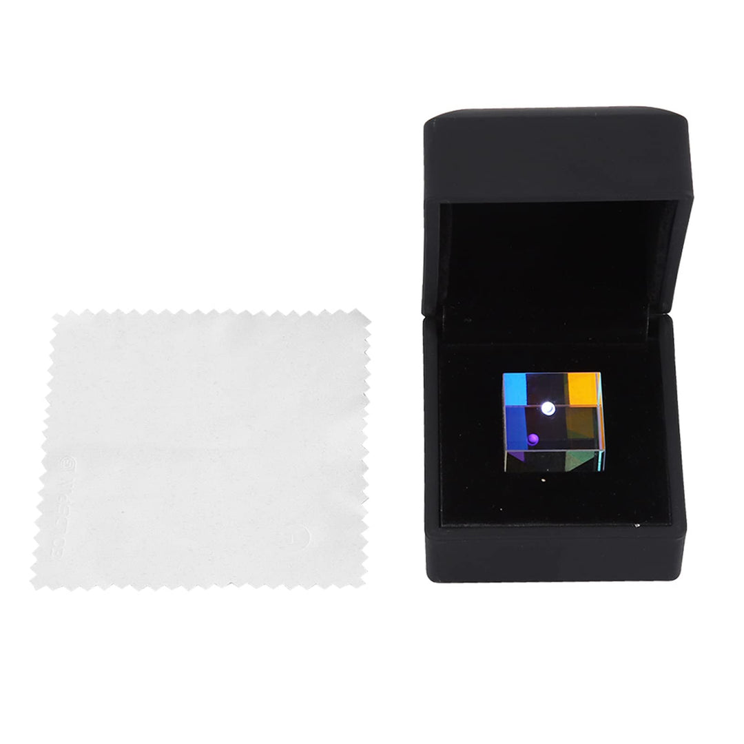Optisches Glas Sechsseitiges helles Licht Kombinieren Sie 23 x 23 x 23 mm optisches Glas Prismenwürf