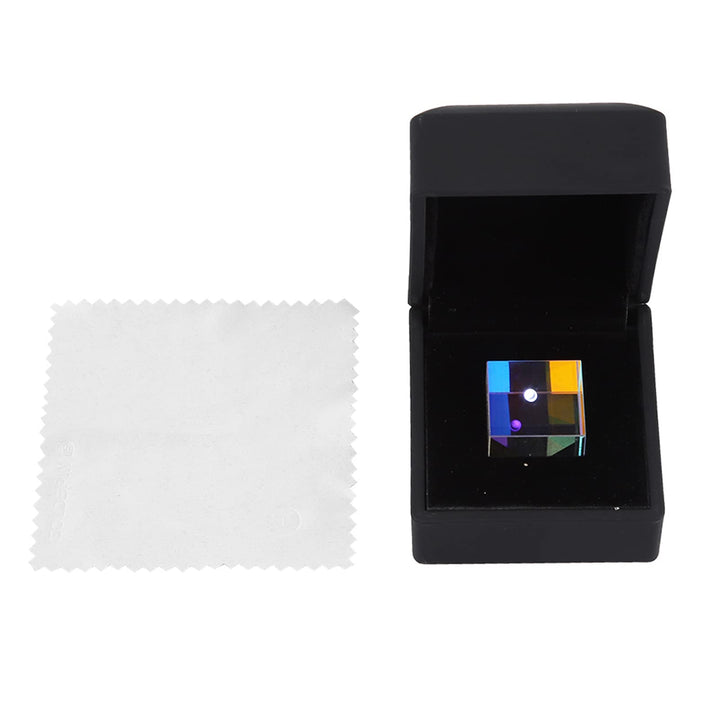 Optisches Glas Sechsseitiges helles Licht Kombinieren Sie 23 x 23 x 23 mm optisches Glas Prismenwürf