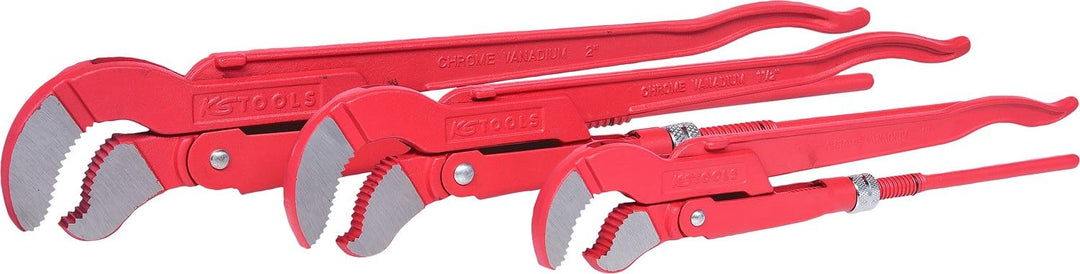 KS Tools 113.2100 Eckrohrzangen-Satz, 3-tlg.
