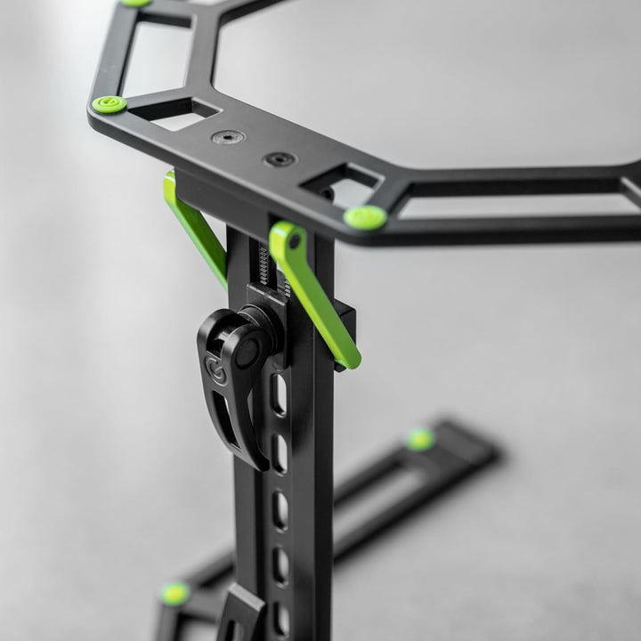 Gravity LTS 01 B SET 1 - Verstellbarer Ständer für Laptops und Controller inklusive Neopren-Schutzta
