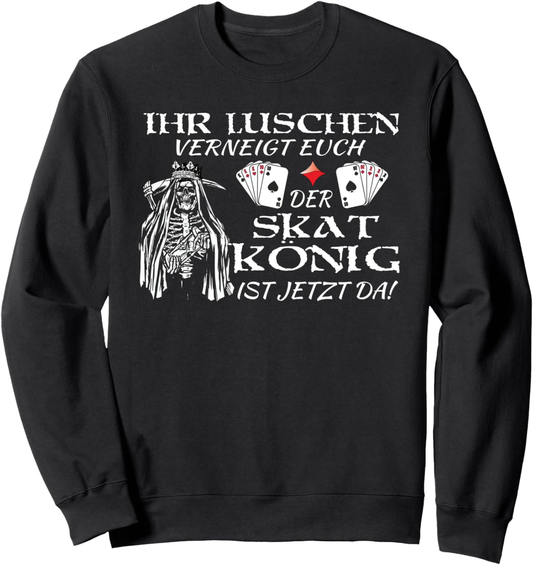 Herren Kartenspiel Skat Zubehör - Skatspieler Sweatshirt