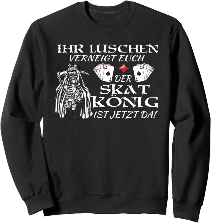 Herren Kartenspiel Skat Zubehör - Skatspieler Sweatshirt