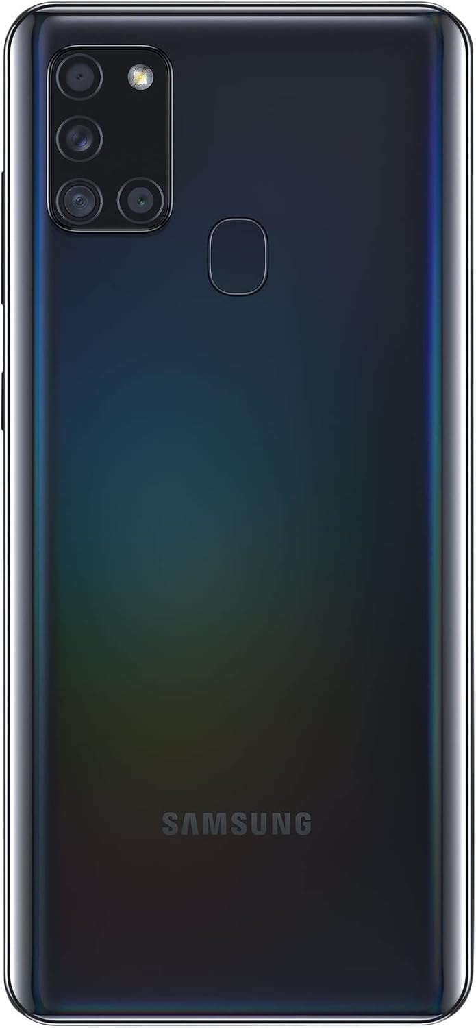 Samsung A217F Galaxy A21s 32 GB (Schwarz) ohne Simlock, ohne Branding, Schwarz, SM-A217FZKNEUB Deuts