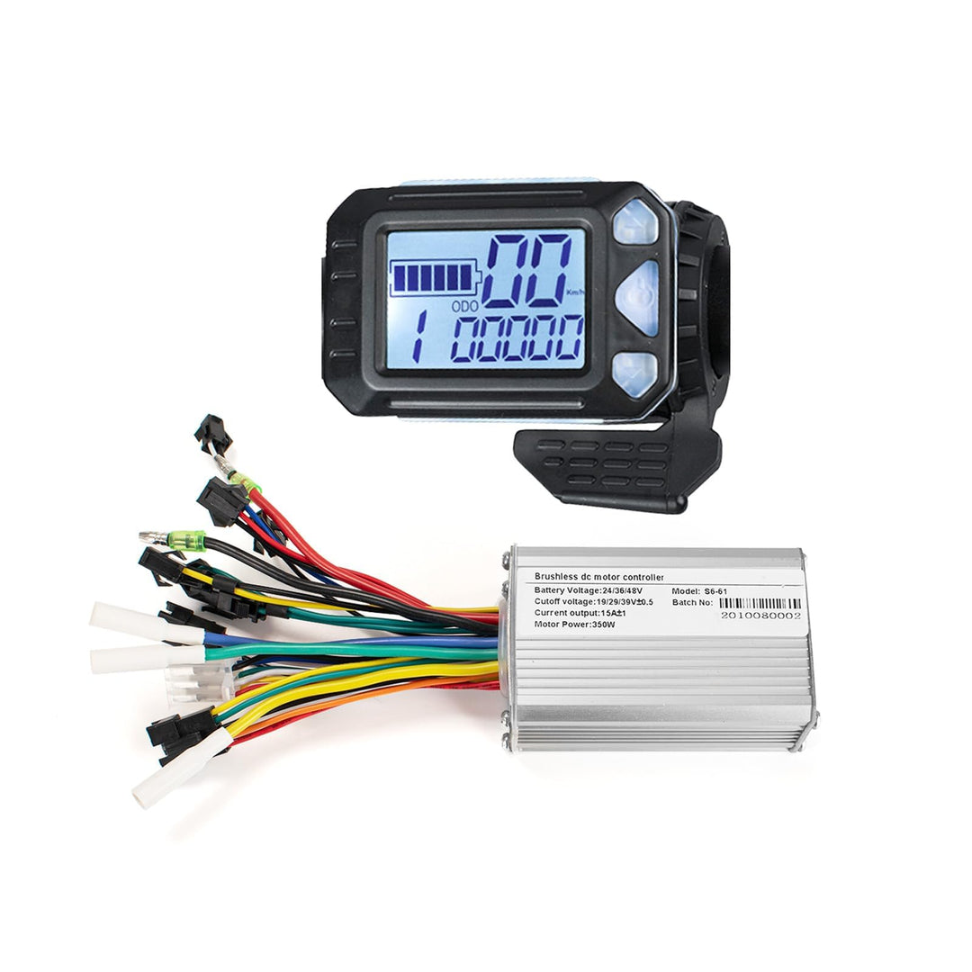 Kunray 24-48V 350W Brushless Motor Controller Mit LCD Anzeige Dualmodus Ebike Controller 24V 17 Ampe