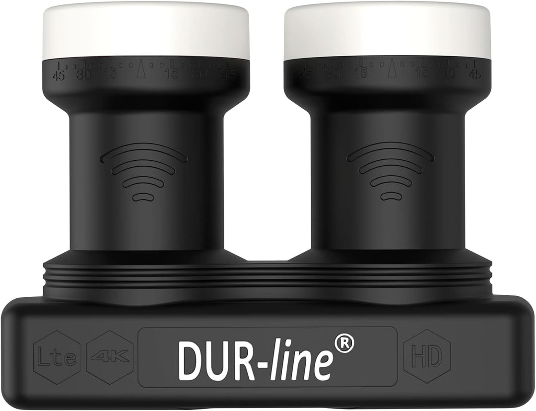 DUR-line 6° Monoblock Unicable LNB - Astra 19,2°E + Hotbird 13°E - 24 Teilnehmer & 2 Satelliten (MB6