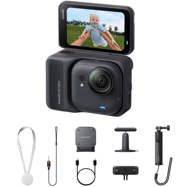 Insta360 GO Ultra Action Kamera (Midnight Black)