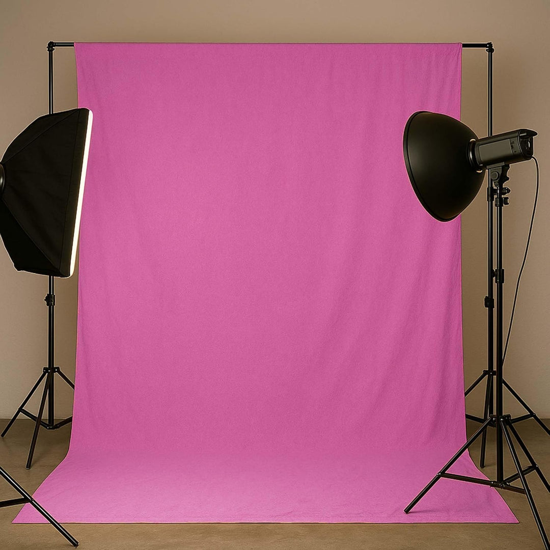 Walimex Stoffhintergrund 2,85 x 6m phlox pink, phlox pink