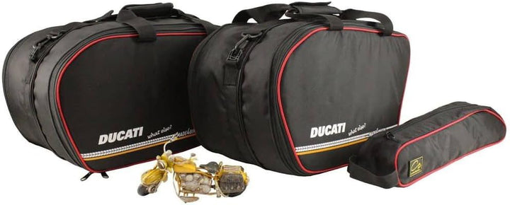 made4bikers Promotion-Bag: Bedruckte Koffer Innentaschen passend für Ducati Multistrada 1200 bis ein