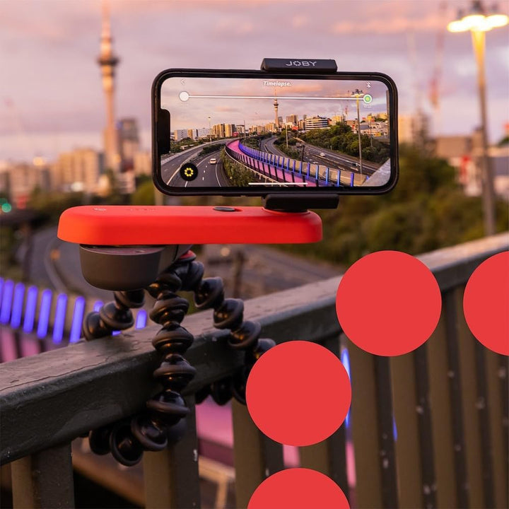 JOBY Swing-Komplett-Kit, mit elektronischem Bluetooth-Slider, GorillaPod, Kugelkopf, Handy-Halterung