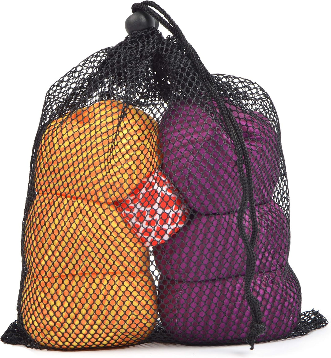 Ocean 5 Extrem Boule - Soft-Boule Set, Street-Boccia, Cross Country Petanque mit Tasche Immer überal