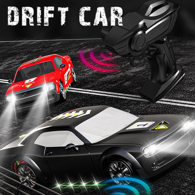 Teeggi RC Drift Car 1:20 Ferngesteuertes Auto für Kinder Junge, 2,4Ghz Racing Cars mit LED-Lichtern,