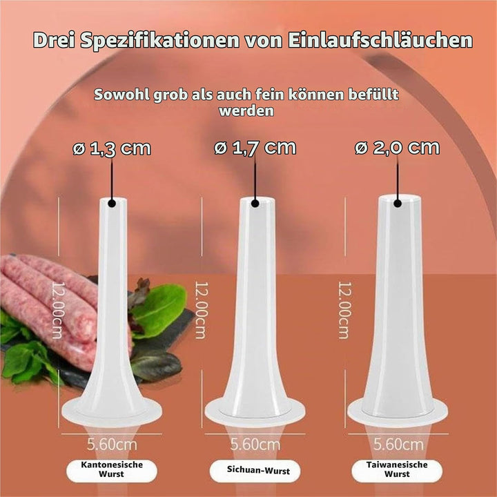 Pickup-füller Wurstfüller Manuell Fleischfüllmaschinen, Wurstspritze Per Hand Würstchenmaschinen, 3