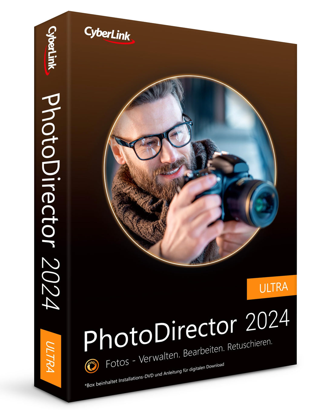 CyberLink PhotoDirector 2024 Ultra | Leistungsstarkes Bildbearbeitungsprogramm | Komplettes Fotostud