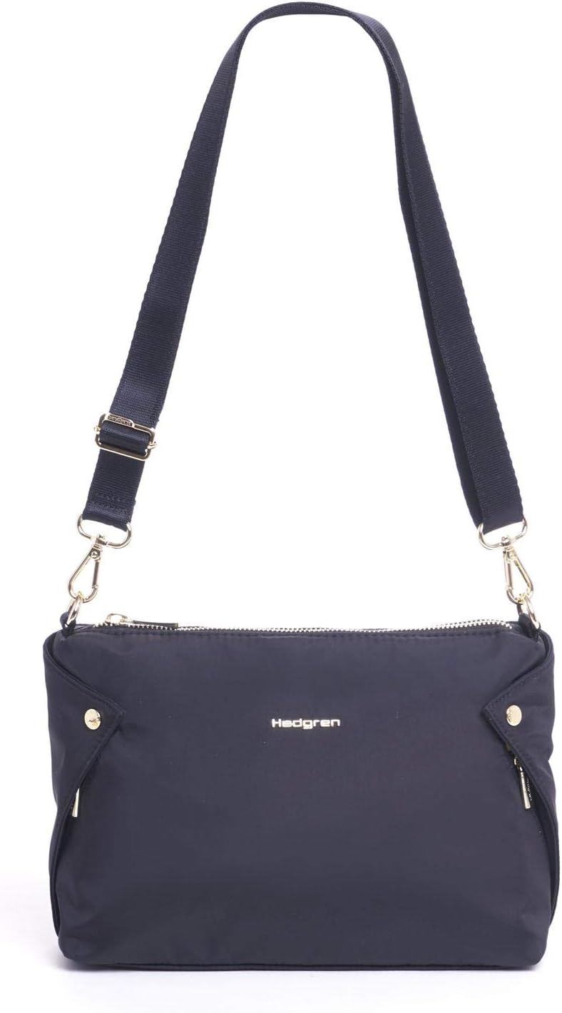 Hedgren Prisma Reflect Schultertasche 26 cm Schwarz, Schwarz